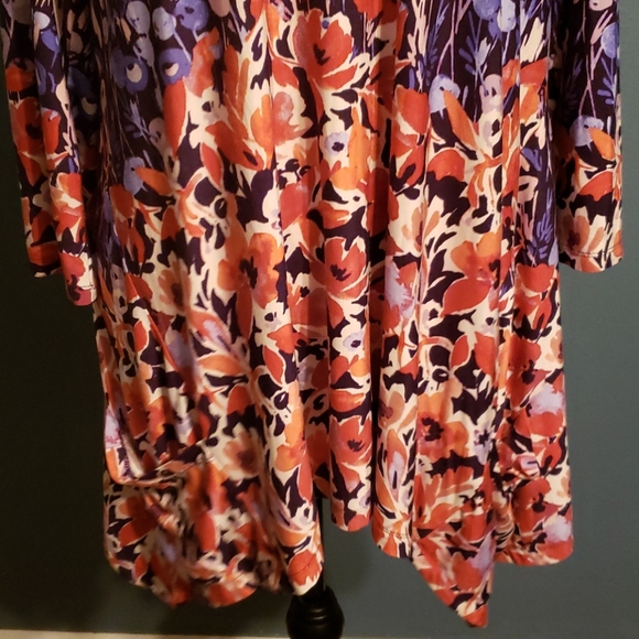 LOGO BY LORI GOLDSTEIN TUNIC TOP - Picture 3 of 5